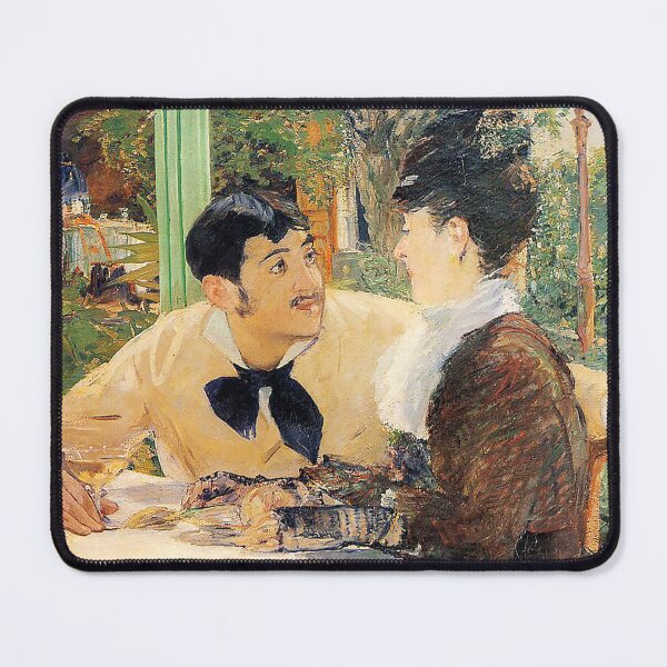 Item preview, At Father Lathuille's. Edouard Manet  designed and sold by OldTimeArt.