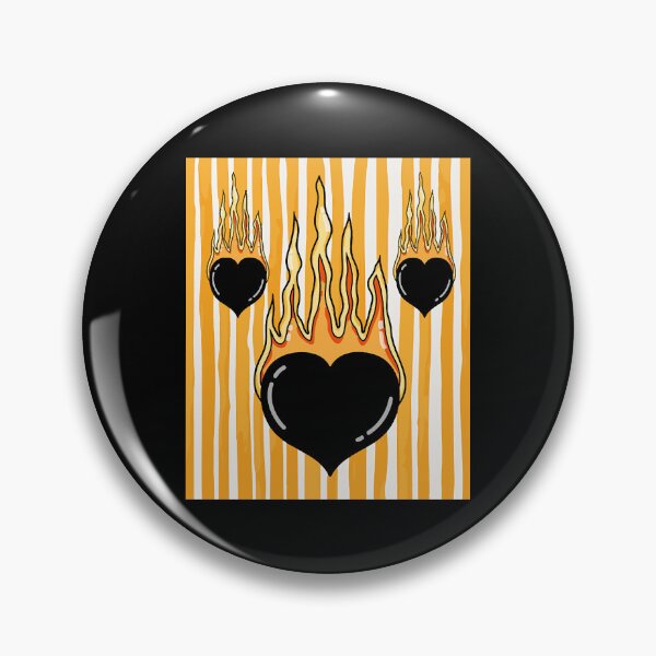 Item preview, Flames Burning Heart On Fire       designed and sold by MichaelMo12399.