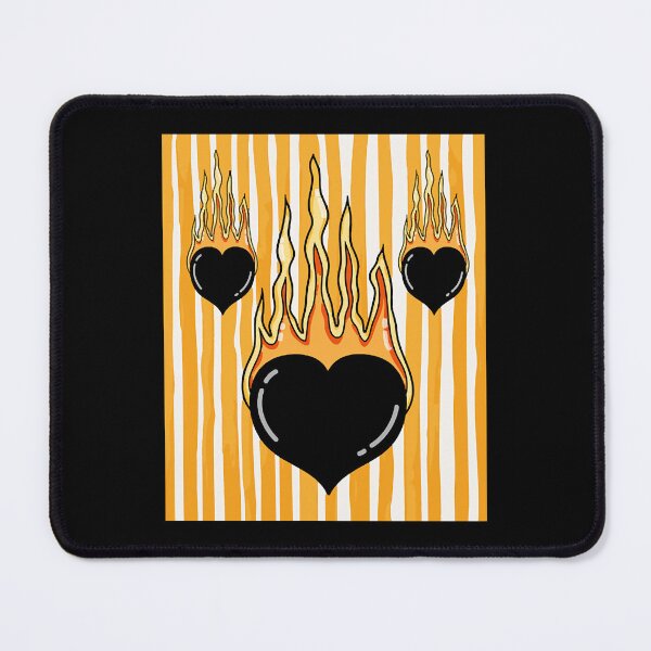 Item preview, Flames Burning Heart On Fire designed and sold by MichaelMo12399.