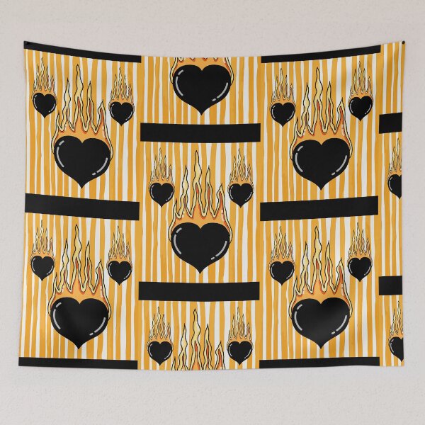 Item preview, Flames Burning Heart On Fire       designed and sold by MichaelMo12399.