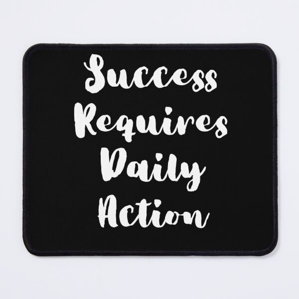 Item preview, Success Requires Daily Action(Inspirational Quote) designed and sold by Jalib.