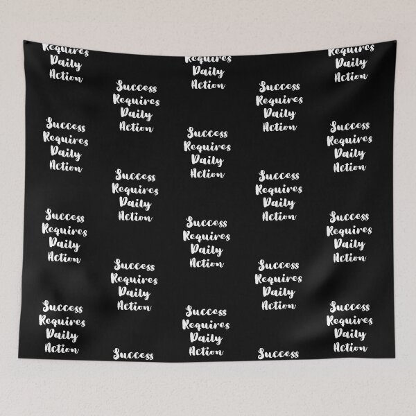Item preview, Success Requires Daily Action(Inspirational Quote) designed and sold by Jalib.
