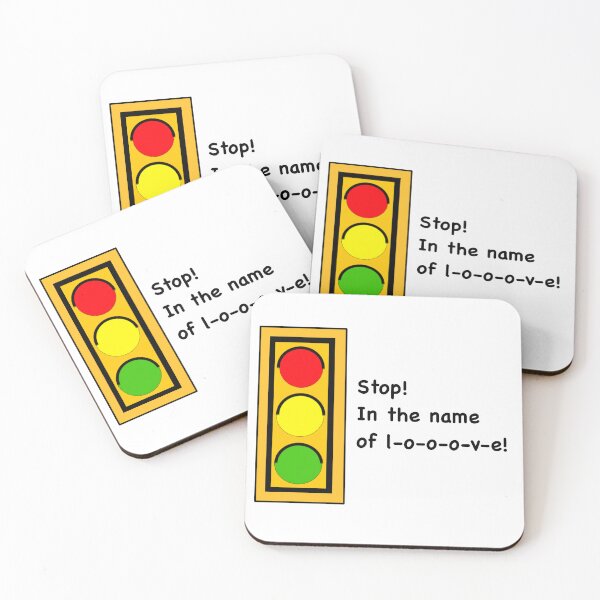 Item preview, Stop! In the name of love! designed and sold by MoreThanADrop.
