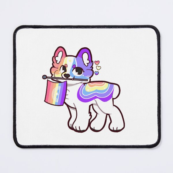 Item preview, Xenogender pride! - Corgi designed and sold by WoahItsBLUE.