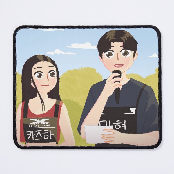 Item preview, Le Sserafim Kazuha x Hwang Minhyun the game caterers designed and sold by Morcawork.