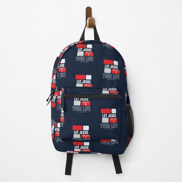 Item preview, Let Jesus Shift Your Life - Navy Blue designed and sold by TheReporter1.