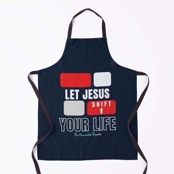 Item preview, Let Jesus Shift Your Life - Navy Blue designed and sold by TheReporter1.