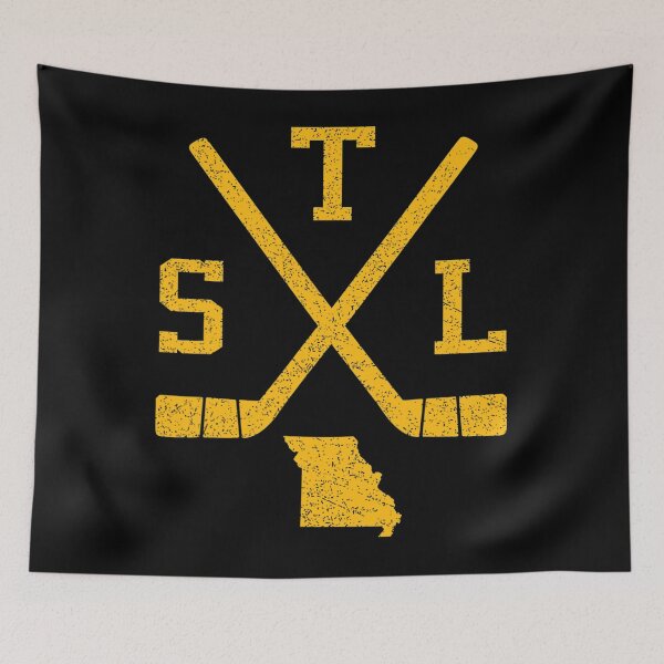 Item preview, Vintage St. Louis Hockey Sticks Retro STL designed and sold by fabianggbqd06.