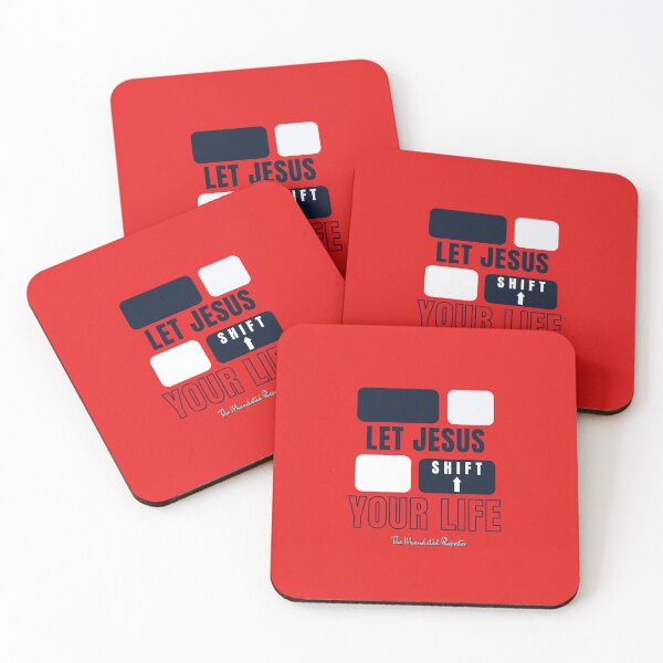 Item preview, Let Jesus Shift Your Life - Red designed and sold by TheReporter1.