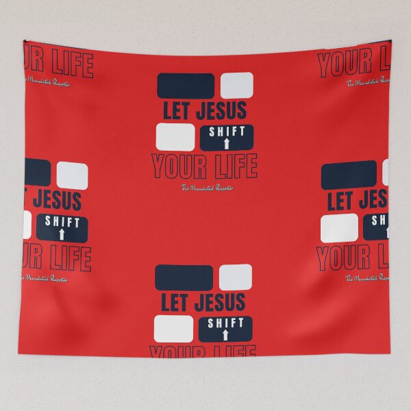 Item preview, Let Jesus Shift Your Life - Red designed and sold by TheReporter1.