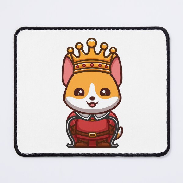 Item preview, Corgi King Cute Cartoon designed and sold by GumregaStudio.
