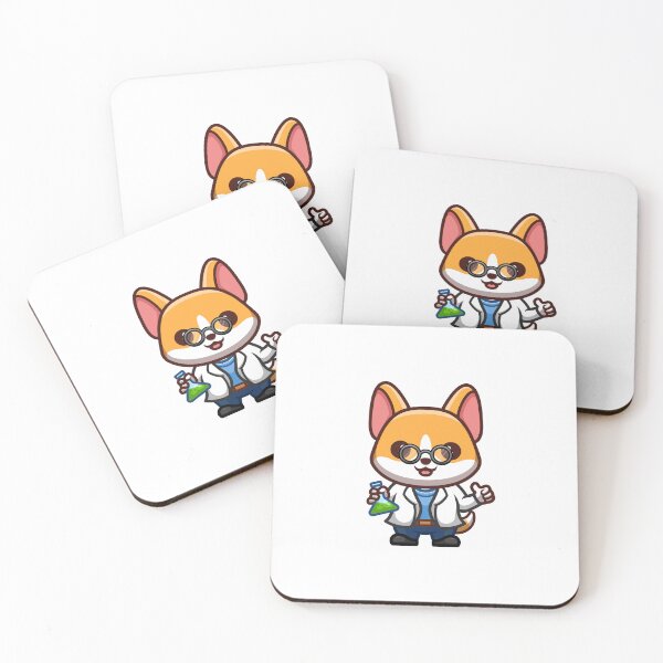 Item preview, Corgi Scientist Cute Cartoon designed and sold by GumregaStudio.