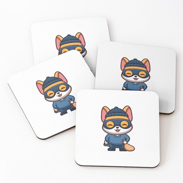 Item preview, Corgi Thief Cute Cartoon designed and sold by GumregaStudio.