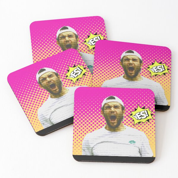 Item preview, Matteo Berrettini tennis pop art designed and sold by 20 Bucks.