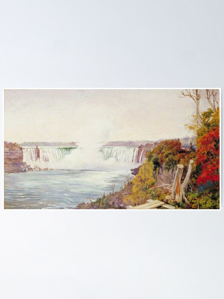 Póster «Vista de ambas cataratas del Niágara por Marianne North - Arte de pintores ingleses» de Perpetual-Art | Redbubble Póster «Vista de ambas cataratas del Niágara por Marianne North - Arte de pintores ingleses» de Perpetual-Art | Redbubble