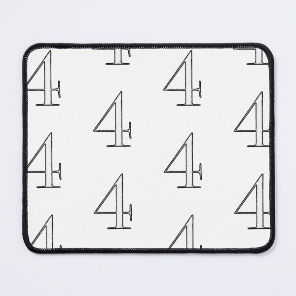Item preview, Dotart/Dotwork illustration of Number 4 designed and sold by MagnetitaBySil.