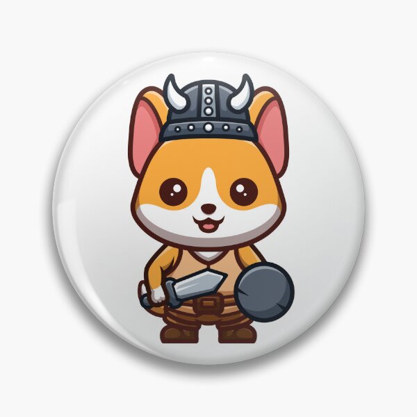 Item preview, Corgi Viking Cute Cartoon designed and sold by GumregaStudio.