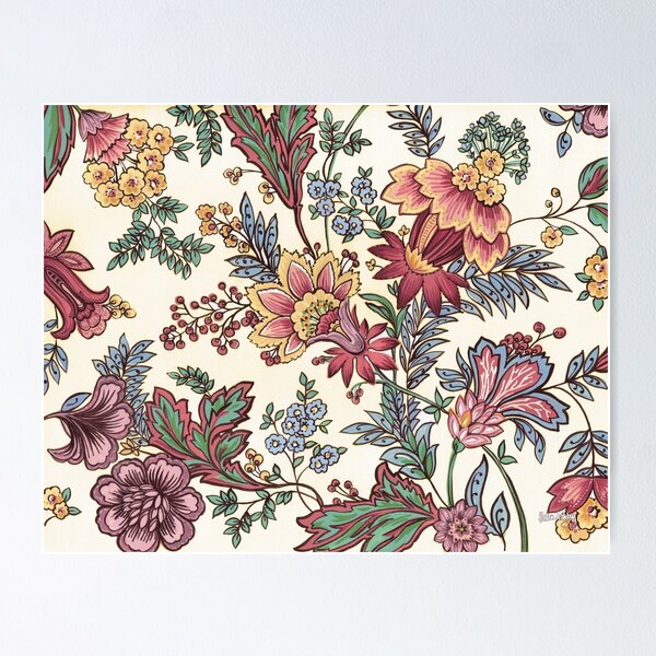 Item preview, Jacobean Floral  designed and sold by Helen Ashley.