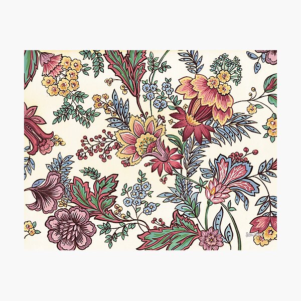 Item preview, Jacobean Floral  designed and sold by Helen Ashley.