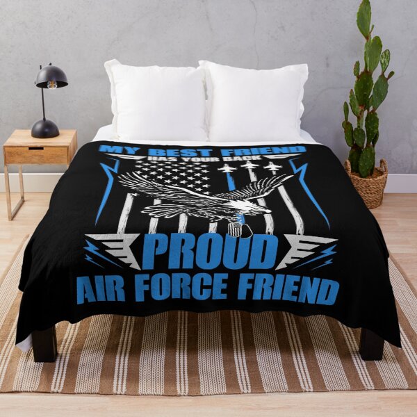 Item preview, My Best Friend Has Your Back Proud Air Force Friend designed and sold by Digital Story Time.