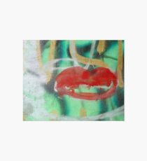 Red Kiss 3 Graffiti Art Board