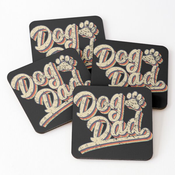 Item preview, Dog Dad Retro Vintage Dog Dad Father's Day designed and sold by ImkeAhrens.