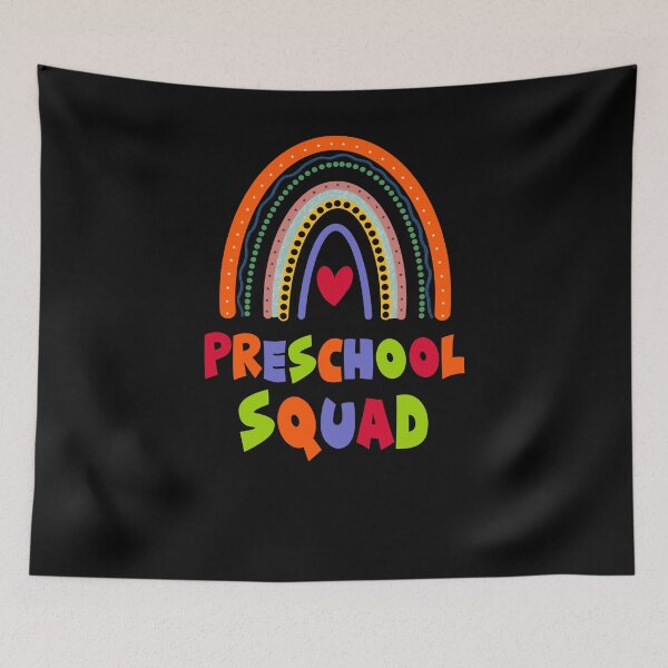 Item preview, Pre-K Rainbow Team Hello Preschool Rock Squad Girls Boys designed and sold by manzee.