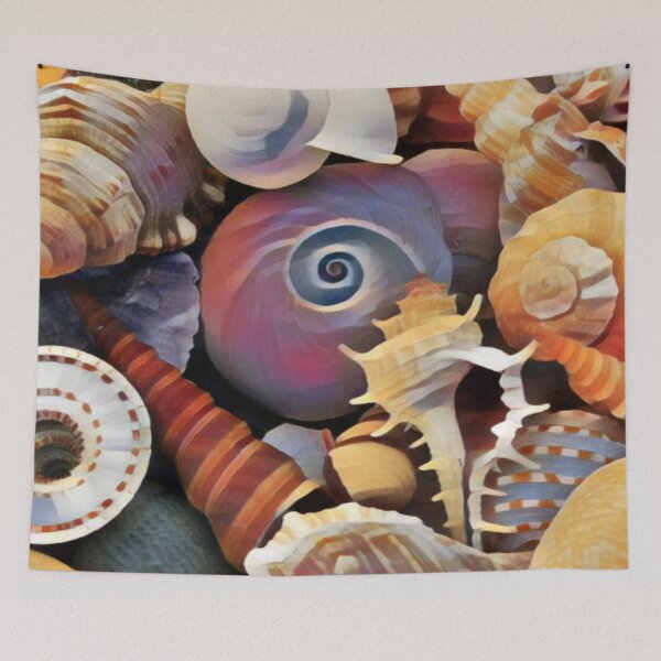 Item preview, SEASHELLS designed and sold by lindosilks.