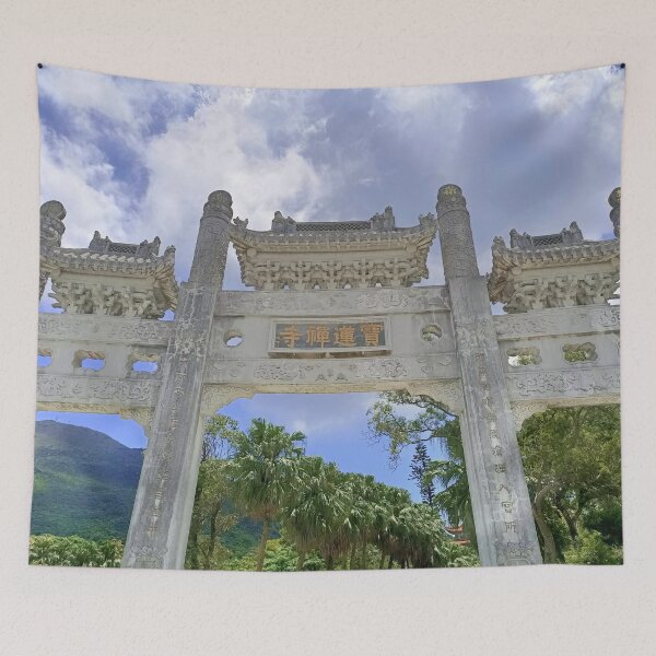 Item preview, Tian Tan Buddha | Gate | Lantau Island | Hong Kong designed and sold by iwaya-bazaar.