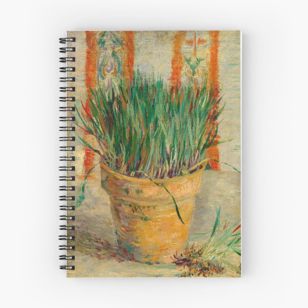 Item preview, Flowerpot with Chives - Vincent van Gogh designed and sold by SimpleJoyStyle.