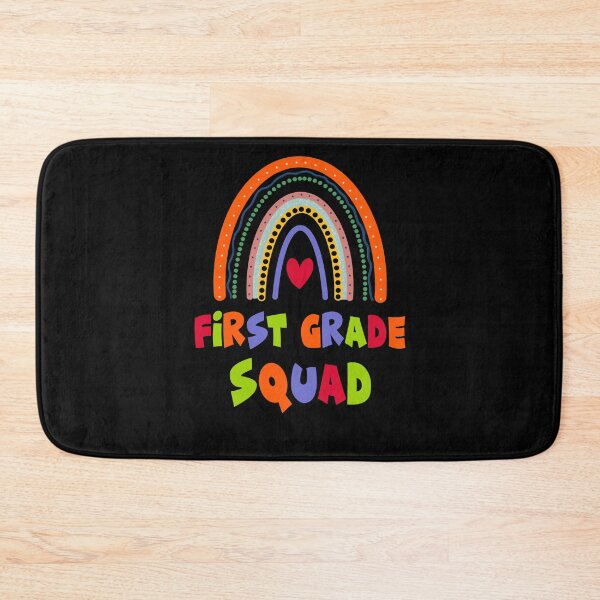 Item preview, First Grade Rainbow Team Hello First Grade Squad Teacher designed and sold by manzee.
