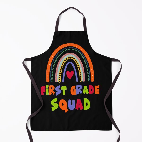 Item preview, First Grade Rainbow Team Hello First Grade Squad Teacher designed and sold by manzee.