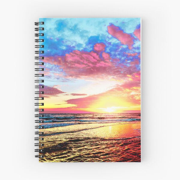 Item preview, Ocean Sunset Blue Pink Yellow Sky designed and sold by Tamas Das.
