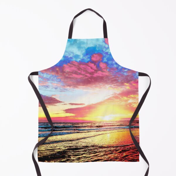Item preview, Ocean Sunset Blue Pink Yellow Sky designed and sold by Tamas Das.