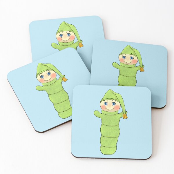 Item preview, Vintage Glo Worm Doll - Nostalgic 80's Toy - Glow Worm designed and sold by FreyaDraws.