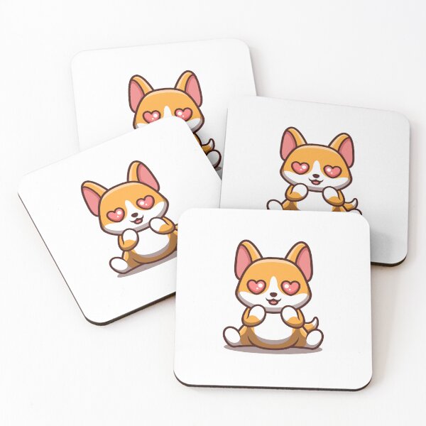 Item preview, Corgi Sitting Shocked Cute Cartoon designed and sold by GumregaStudio.