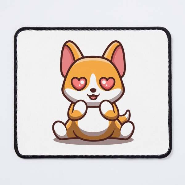 Item preview, Corgi Sitting Shocked Cute Cartoon designed and sold by GumregaStudio.