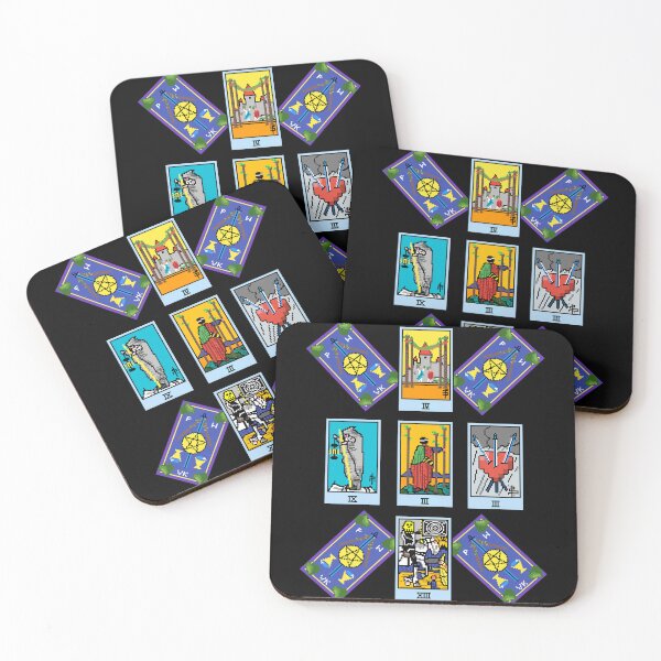 Item preview, Pixel Waite Tarot - Celtic Cross Spread 10 Design for T-shirts and accessories designed and sold by Pixel Waite.