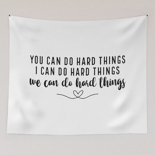 Item preview, we can do it - motivational sayings designed and sold by Ashi17.