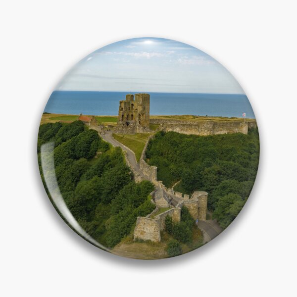 Item preview, Scarborough Castle Ruins Aerial Photo from. The air, birds eye view.  designed and sold by IntenseAerials.