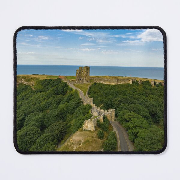 Item preview, Scarborough Castle Ruins Aerial Photo from. The air, birds eye view. designed and sold by IntenseAerials.