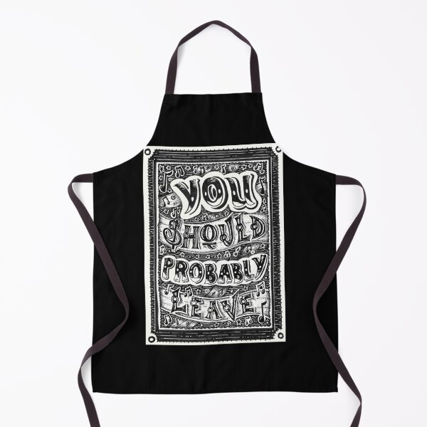 Item preview, You Should Probably Leave  Post designed and sold by donfjeffreys.