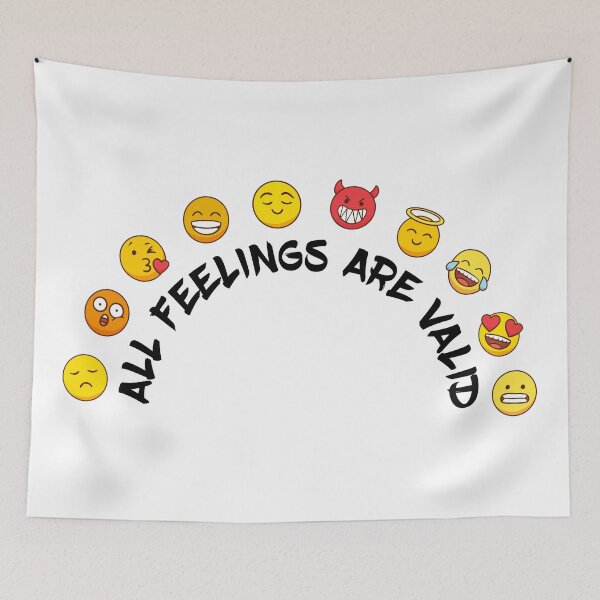 Item preview, all feelings are valid designed and sold by Ashi17.