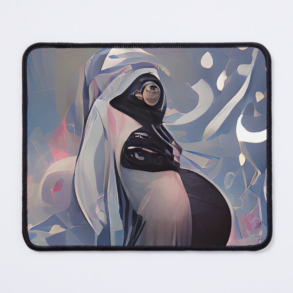 Item preview, Pregnant Hijabi in Snow designed and sold by PlacidHinds.