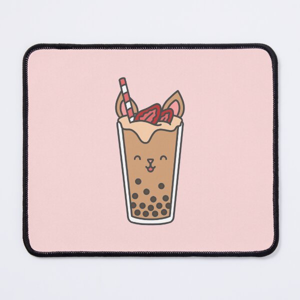 Item preview, Kawaii strawberry boba designed and sold by mattspace.