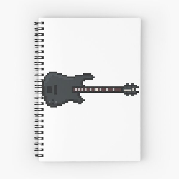 Item preview, Pixel Black Stiletto Bass Guitar designed and sold by gkillerb.
