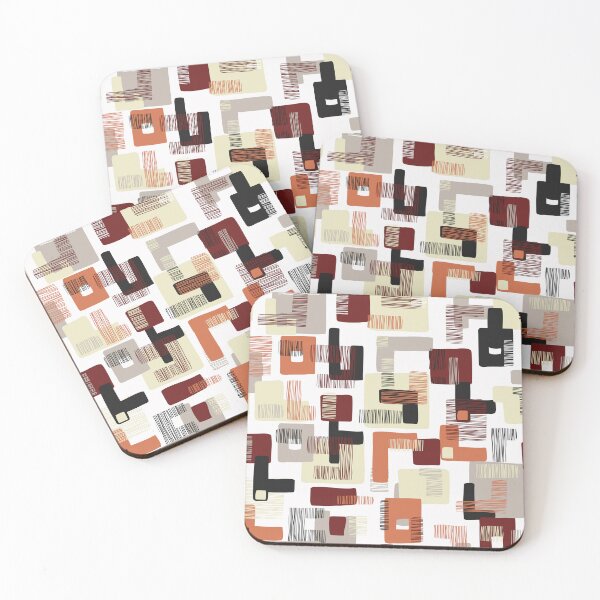 Item preview, Mid Century Modern Abstract Pattern designed and sold by pugmom4.