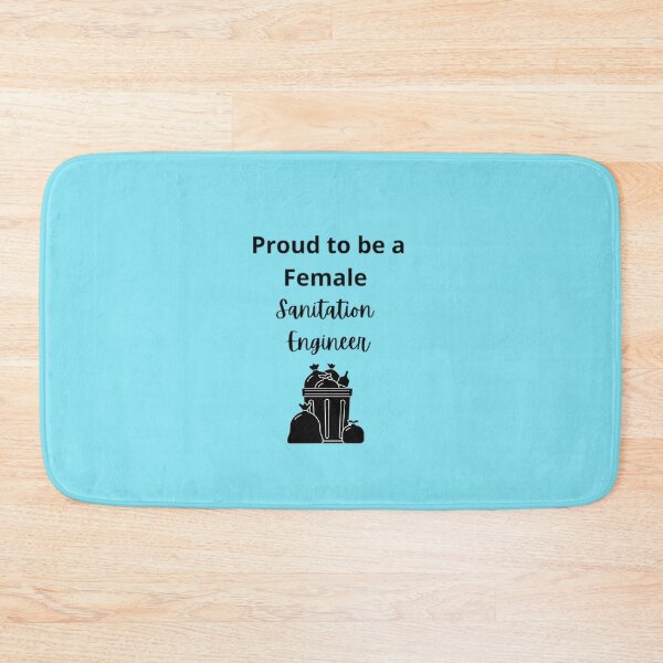 Item preview, Sanitation Engineer- Proud to be a female! designed and sold by smugmugsgallery.