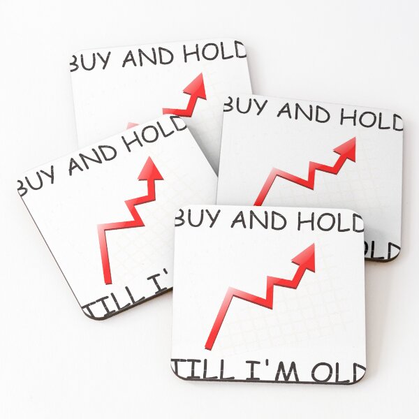 Item preview, Buy and Hold I Stocks Dividends Stock Market Trader designed and sold by Demaxis.