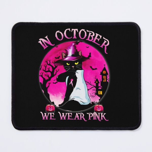 Item preview, Cat In October We Wear Pink Funny Halloween Gifts designed and sold by James RCarroll.